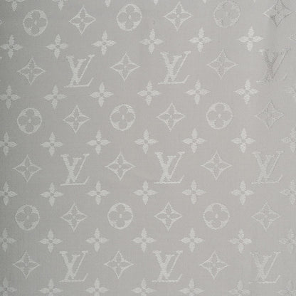 Louis Vuitton Silk Wool Monogram Shawl Beige 2 of 16