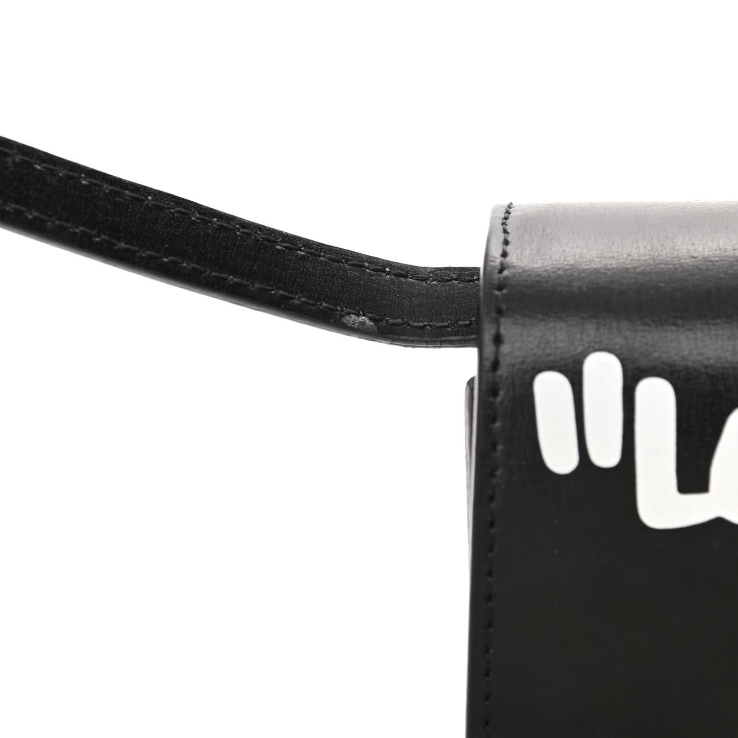 Calfskin Cash Jitney 1.4 Shoulder Bag Black