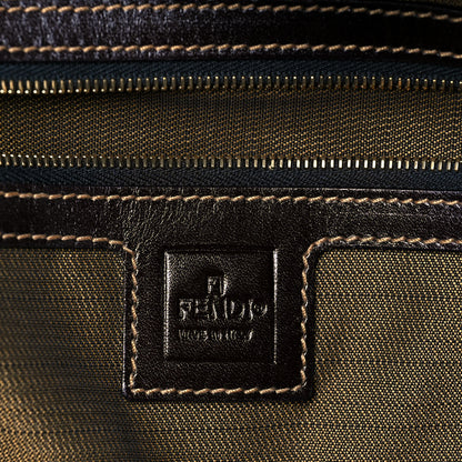 Fendi Zucca Large Zip Tote Tobacco 10 of 12