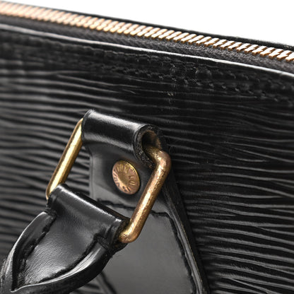Louis Vuitton Epi Alma PM Black 7 of 19