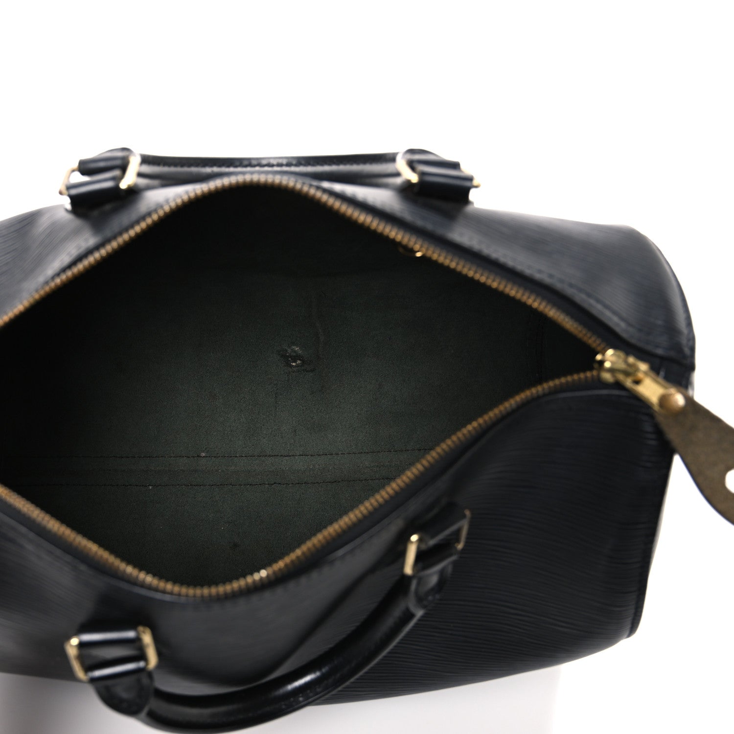 Louis Vuitton Epi Speedy Bandouliere 25 Black 5 of 14