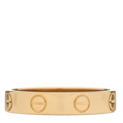 Cartier 18K Yellow Gold 3.5mm LOVE Wedding Band Ring 51 5.75 3 of 5