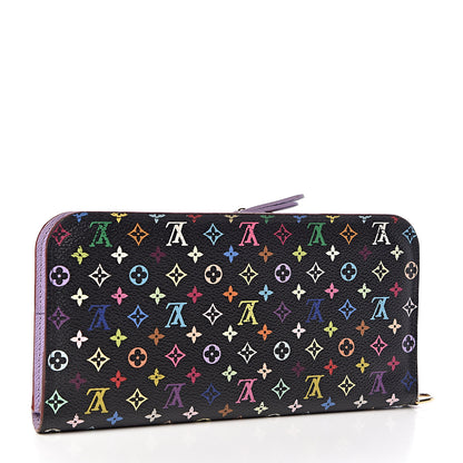 Louis Vuitton Monogram Multicolor Insolite Wallet Black Violet 3 of 7