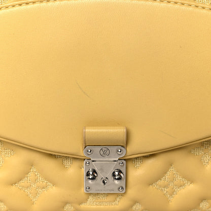 Louis Vuitton Lambskin Mama Broderie Pochette Jaune Pale 11 of 11