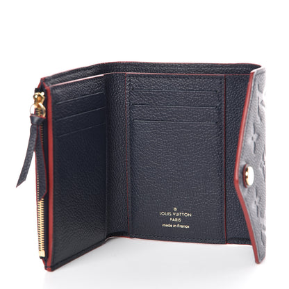 Louis Vuitton Empreinte Victorine Wallet Marine Rouge 5 of 8