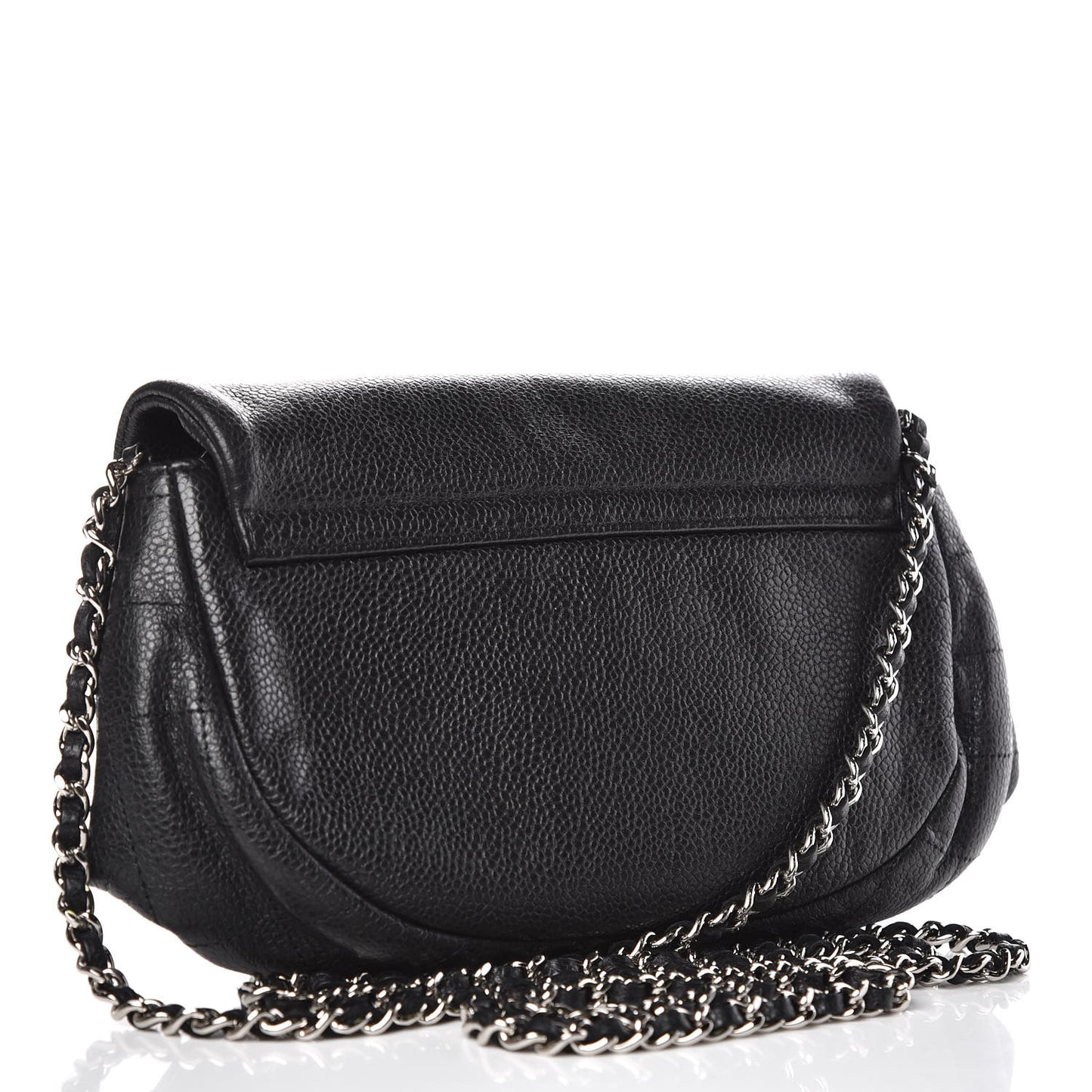 Caviar Half Moon Wallet On Chain WOC Black