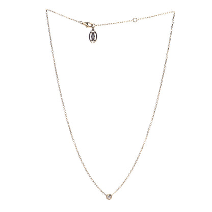 Cartier 18K Yellow Gold Diamond SM D'Amour Pendant Necklace 3 of 4
