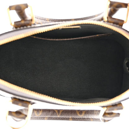 Louis Vuitton Vernis Monogram Alma BB Taupe Metallise 5 of 11