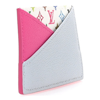 Louis Vuitton LV X TM Monogram Multicolor Criss-Cross Card Holder Kawaii Pink 3 of 7