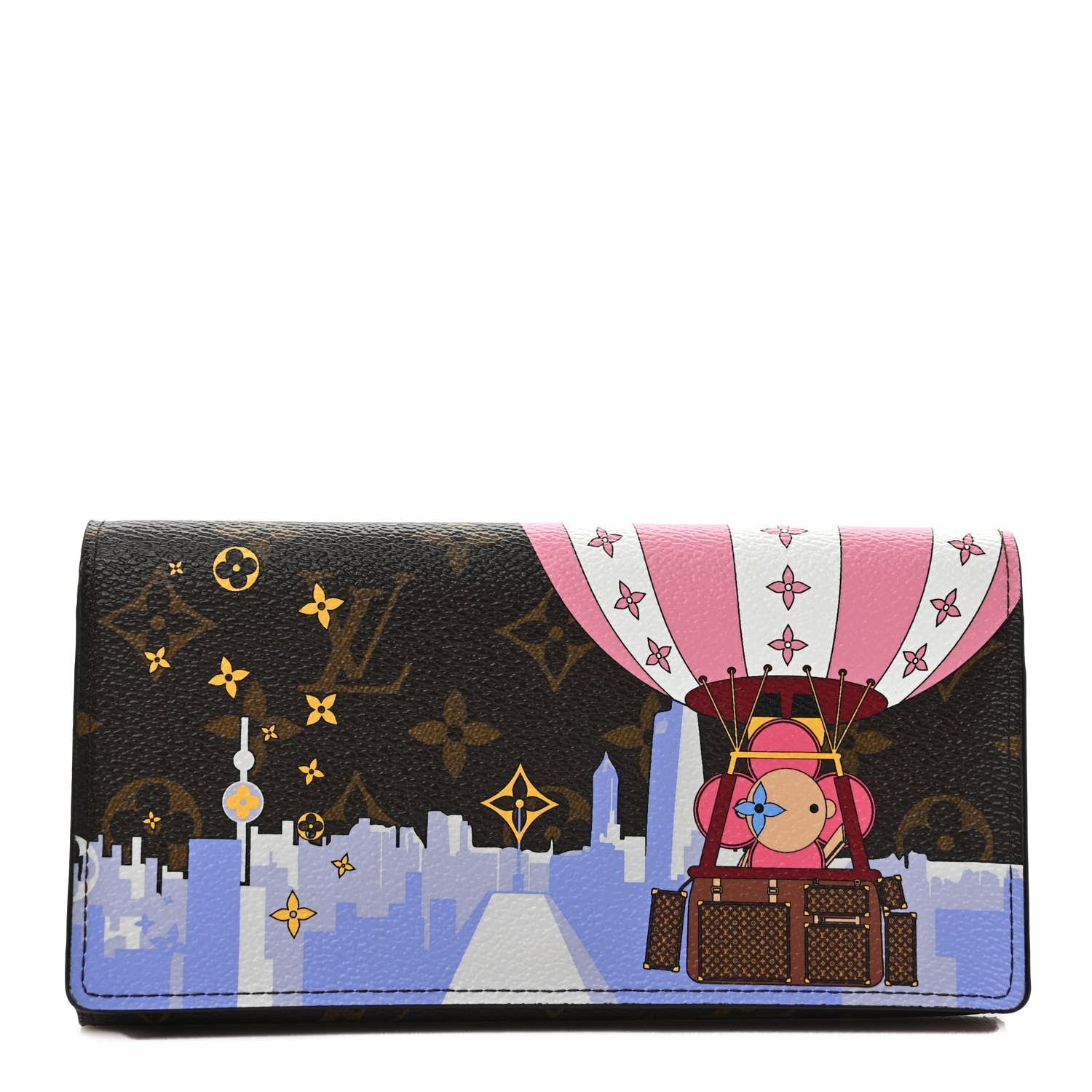 Louis Vuitton Monogram 2019 Christmas Animation Sarah Wallet 1 of 9