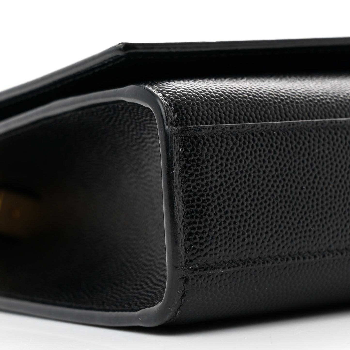 Grain De Poudre Medium Classic Monogram Kate Satchel Black