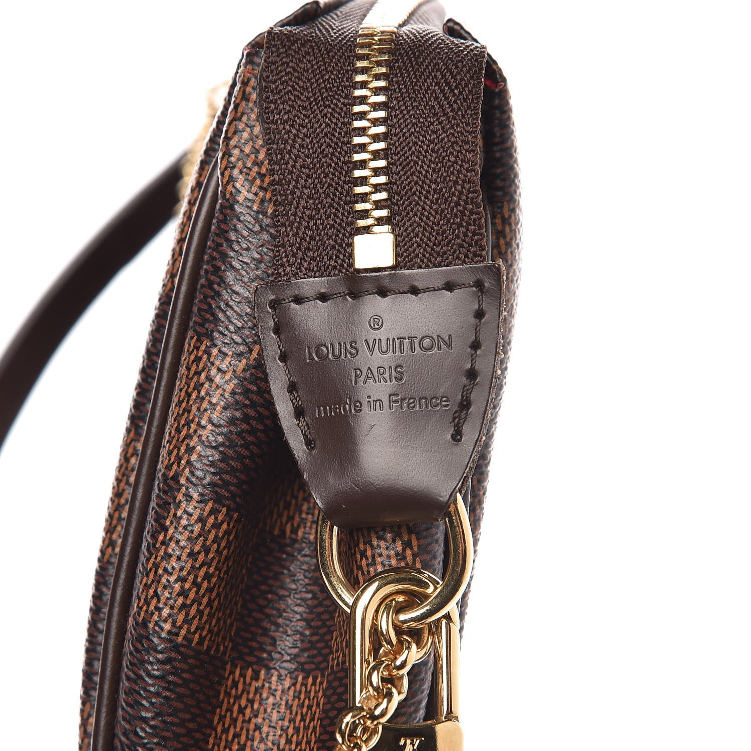 Louis Vuitton Damier Ebene Eva Clutch 6 of 7