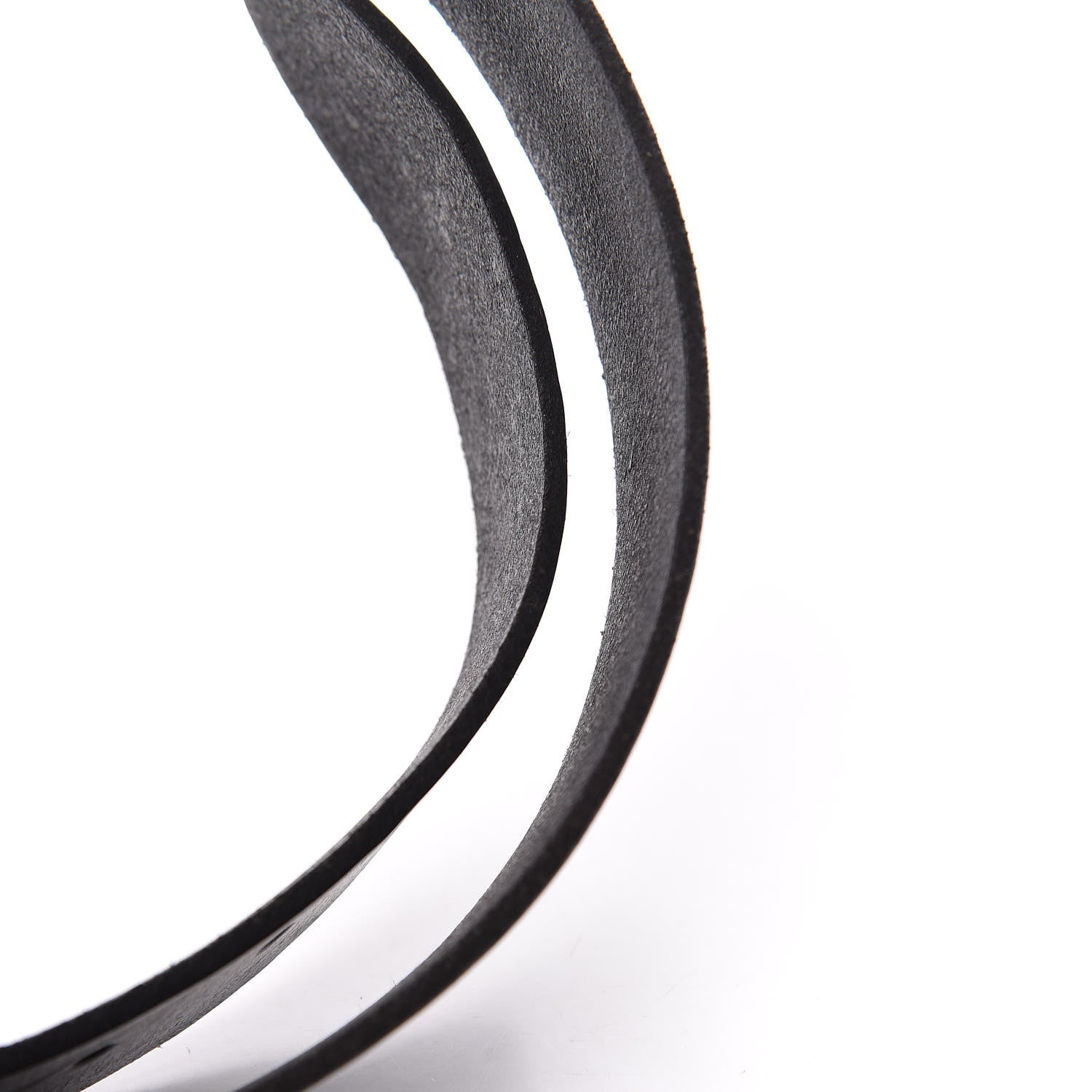 Gucci Faded Calfskin Snake Double G 40mm Belt 85 34 Black 8 of 8