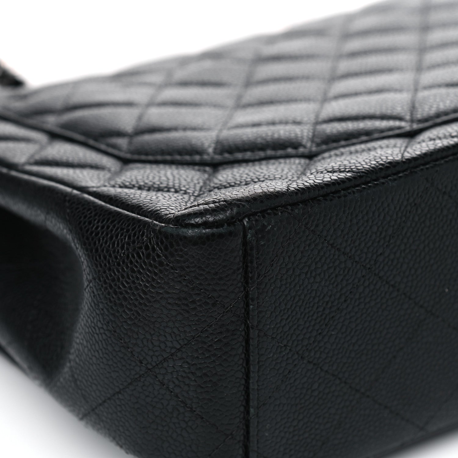 Chanel Caviar Quilted Maxi Double Flap Black 7 of 8