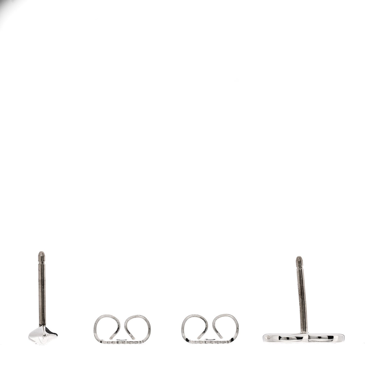 Tiffany Sterling Silver Lovestruck Heart Tag & Arrow Earrings 3 of 6