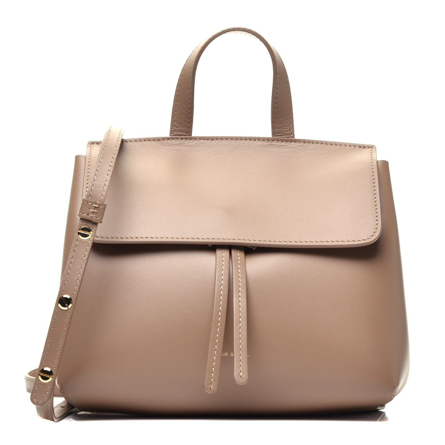 Calfskin Mini Mini Lady Bag Biscotto