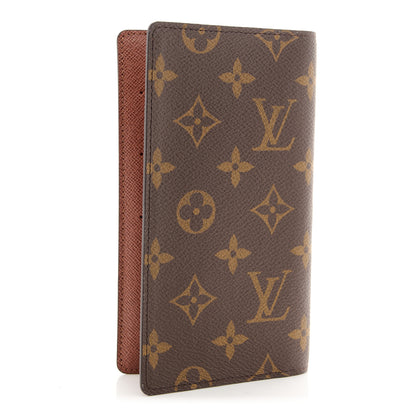 Louis Vuitton Monogram Checkbook Holder Case Wallet 3 of 8