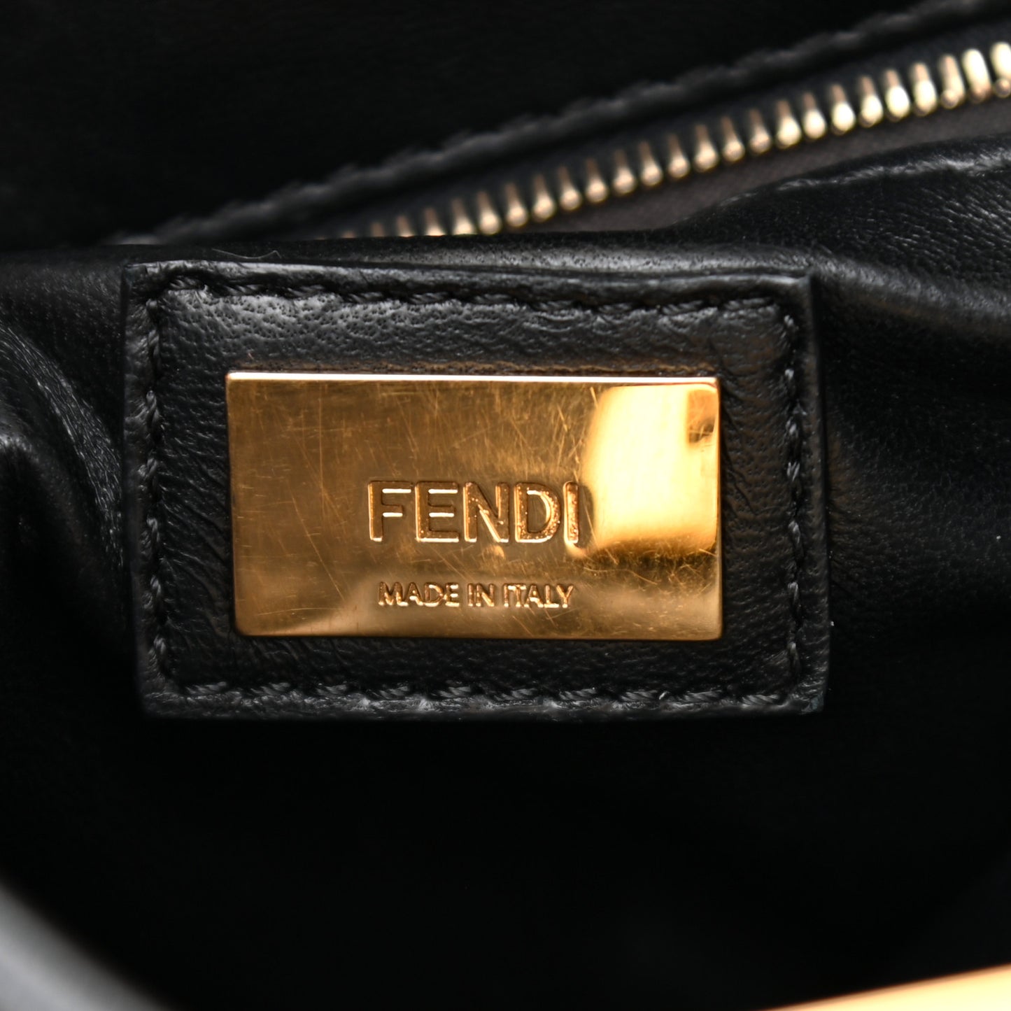 Nappa Mini Peekaboo Iconic Satchel Black