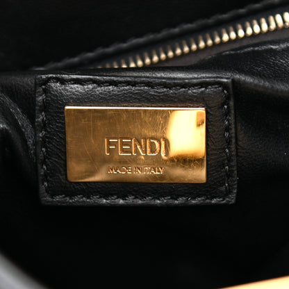 Fendi Nappa Mini Peekaboo Iconic Satchel Black 7 of 9