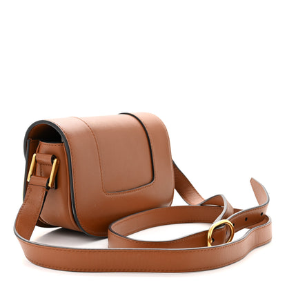 Valentino Garavani Calfskin Small Supervee Crossbody Bag Saddle Brown 3 of 11