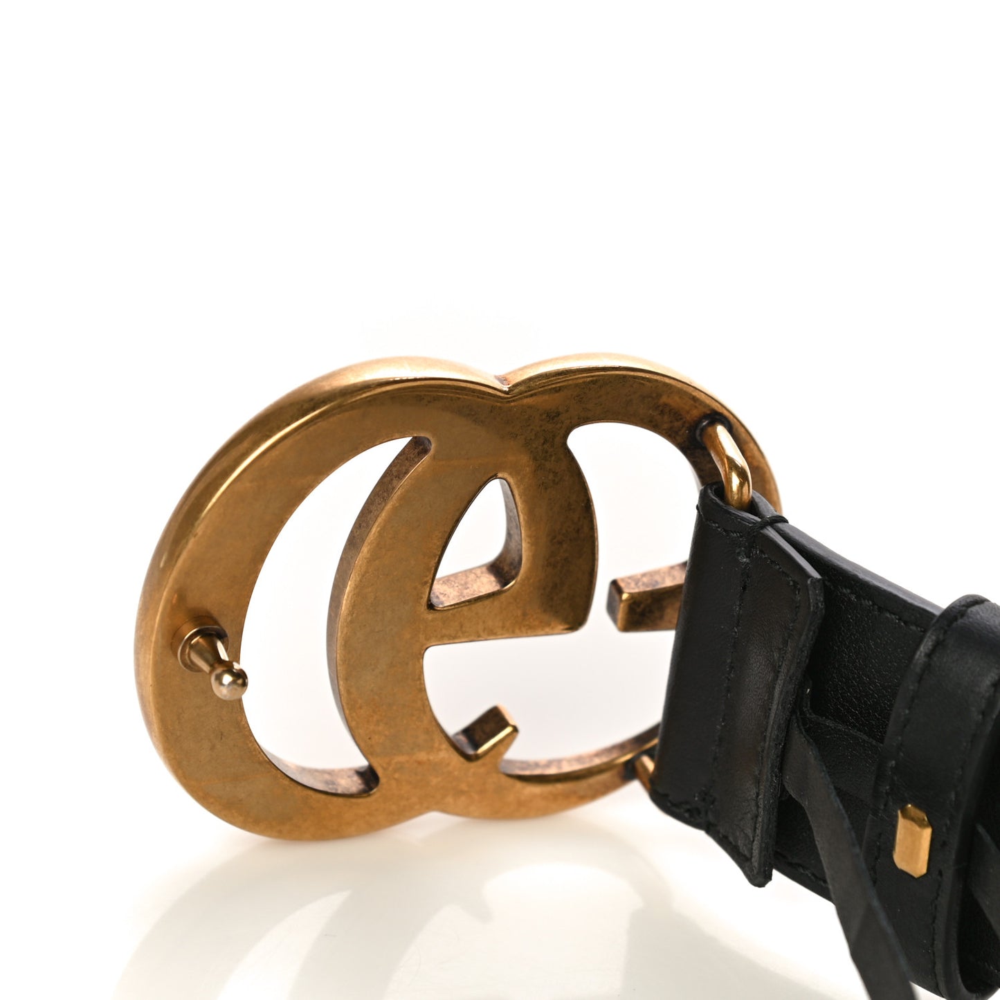 Calfskin Double G 40mm Belt 80 32 Black