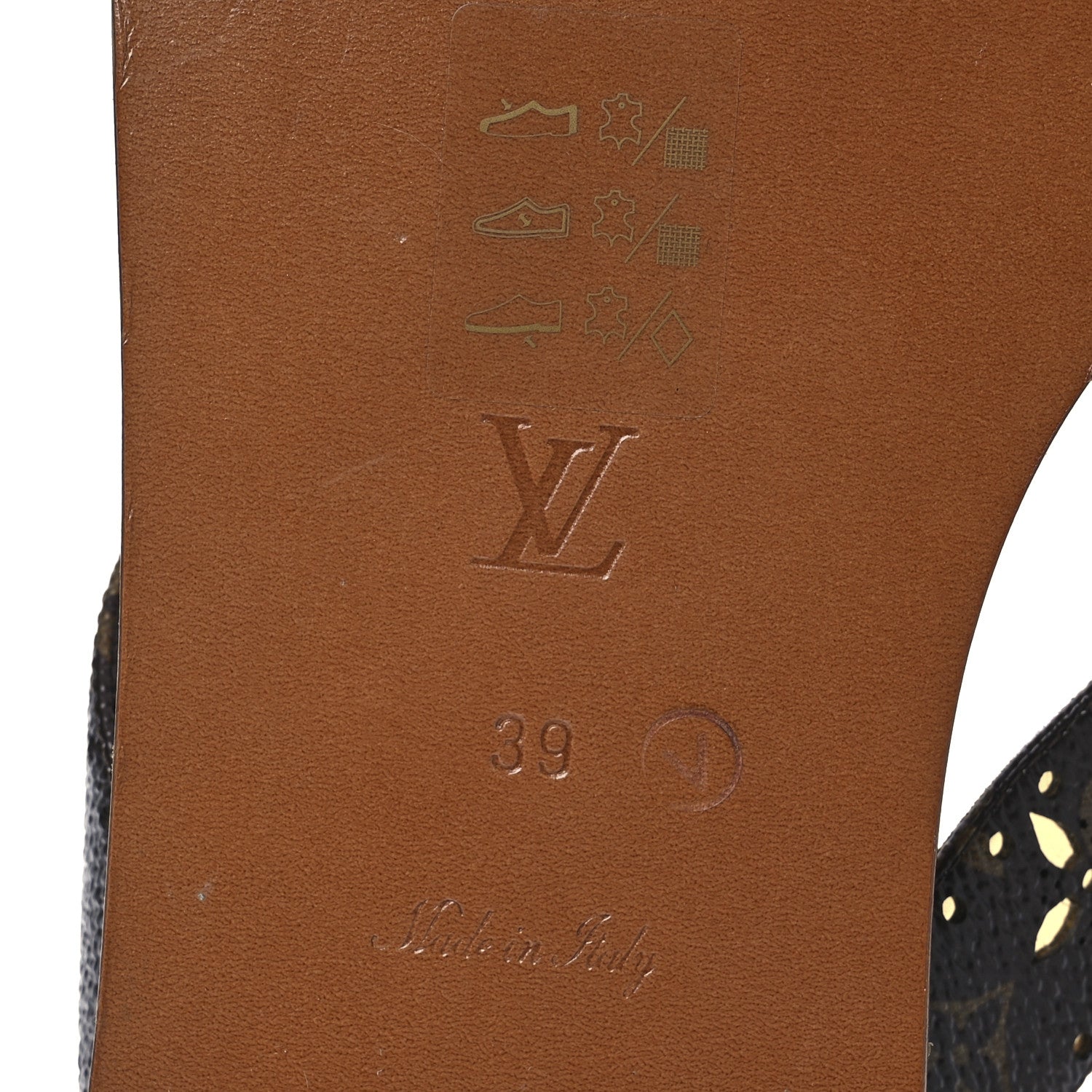 Louis Vuitton Monogram Sunny Flat Thong Sandals 39 Brown 8 of 12