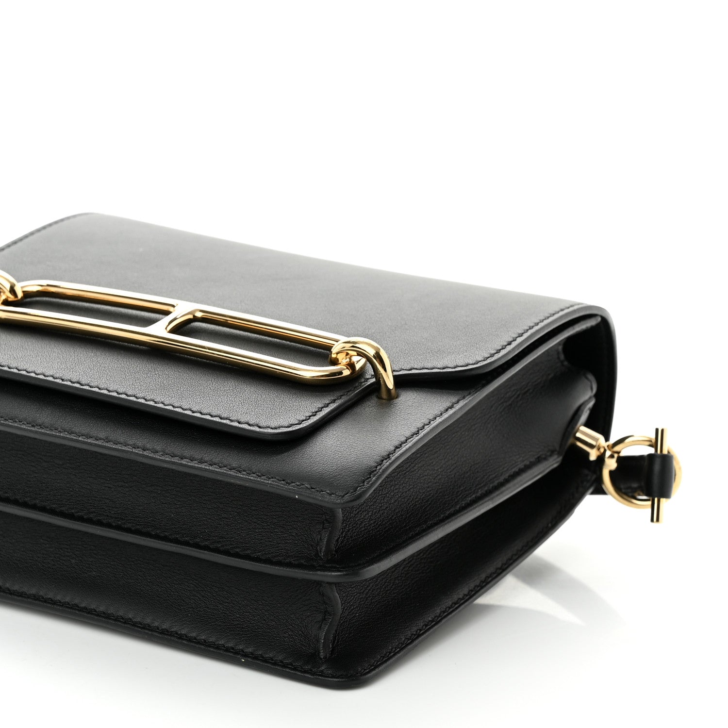 Hermes Swift Mini Sac Roulis Black 11 of 11