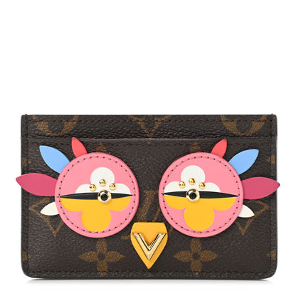 Louis Vuitton Monogram Lovely Birds Card Holder 1 of 7