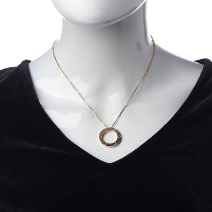 Cartier 18K Pink Gold LOVE Pendant Necklace 2 of 6