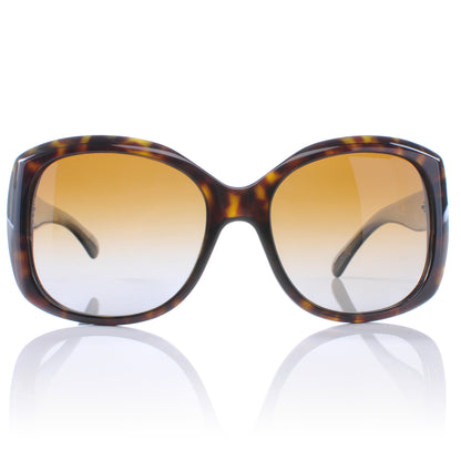 Chanel Tortoise Shell CC Sunglasses 3 of 7