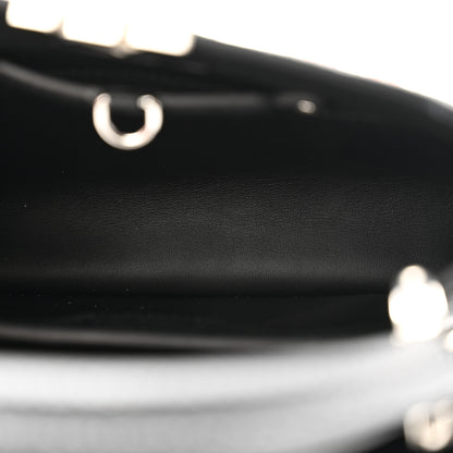 Louis Vuitton LV x YK Taurillon Flower Capucines BB Black 5 of 11