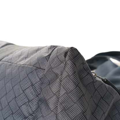 Bottega Veneta Nylon Triangle Gym Bag Grey 11 of 13