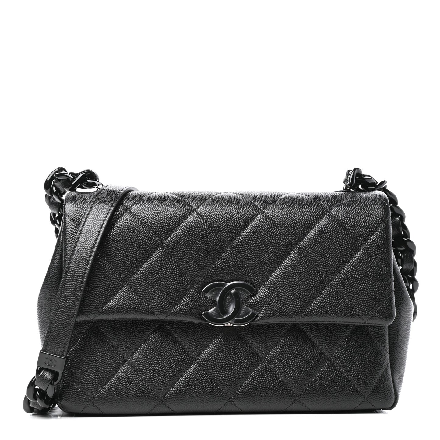 Caviar Quilted My Everything Flap Black
