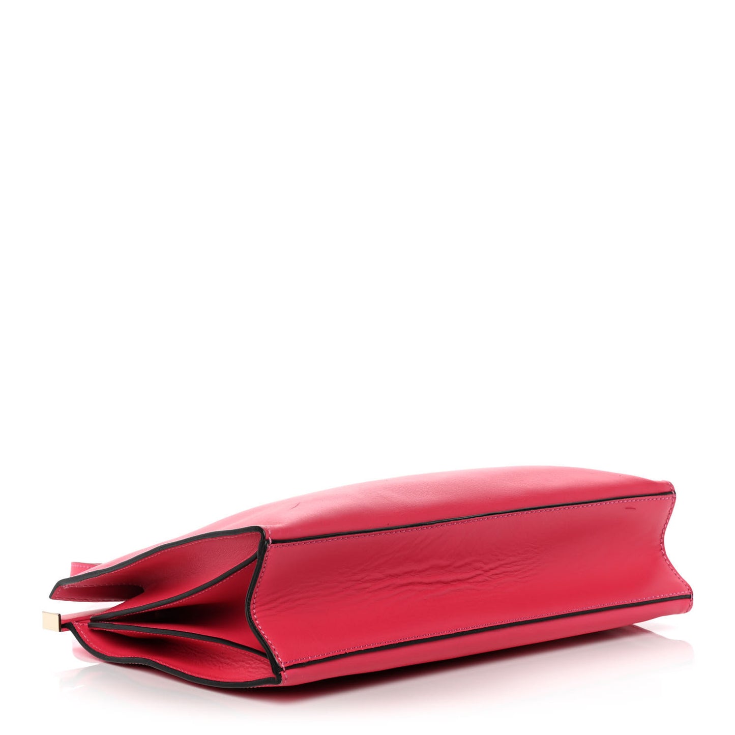 Vitello Rockstud Shoulder Tote Pop Fuxia