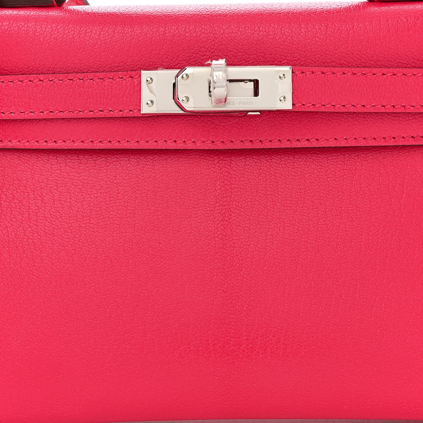 Chevre Chamkila Mini Kelly Sellier 20 Rose Extreme