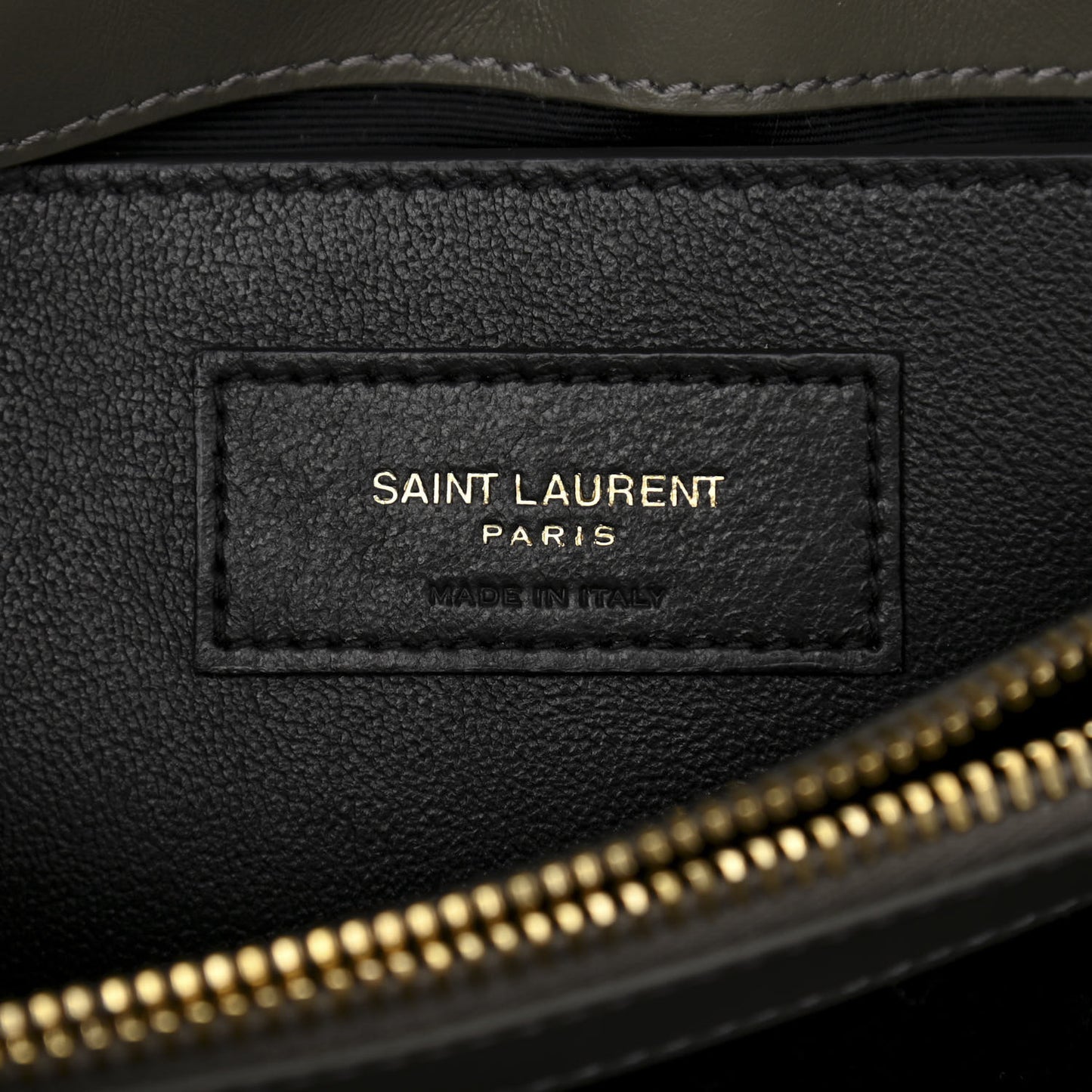 Calfskin Y Quilted Monogram Small Loulou Chain Satchel Taupe
