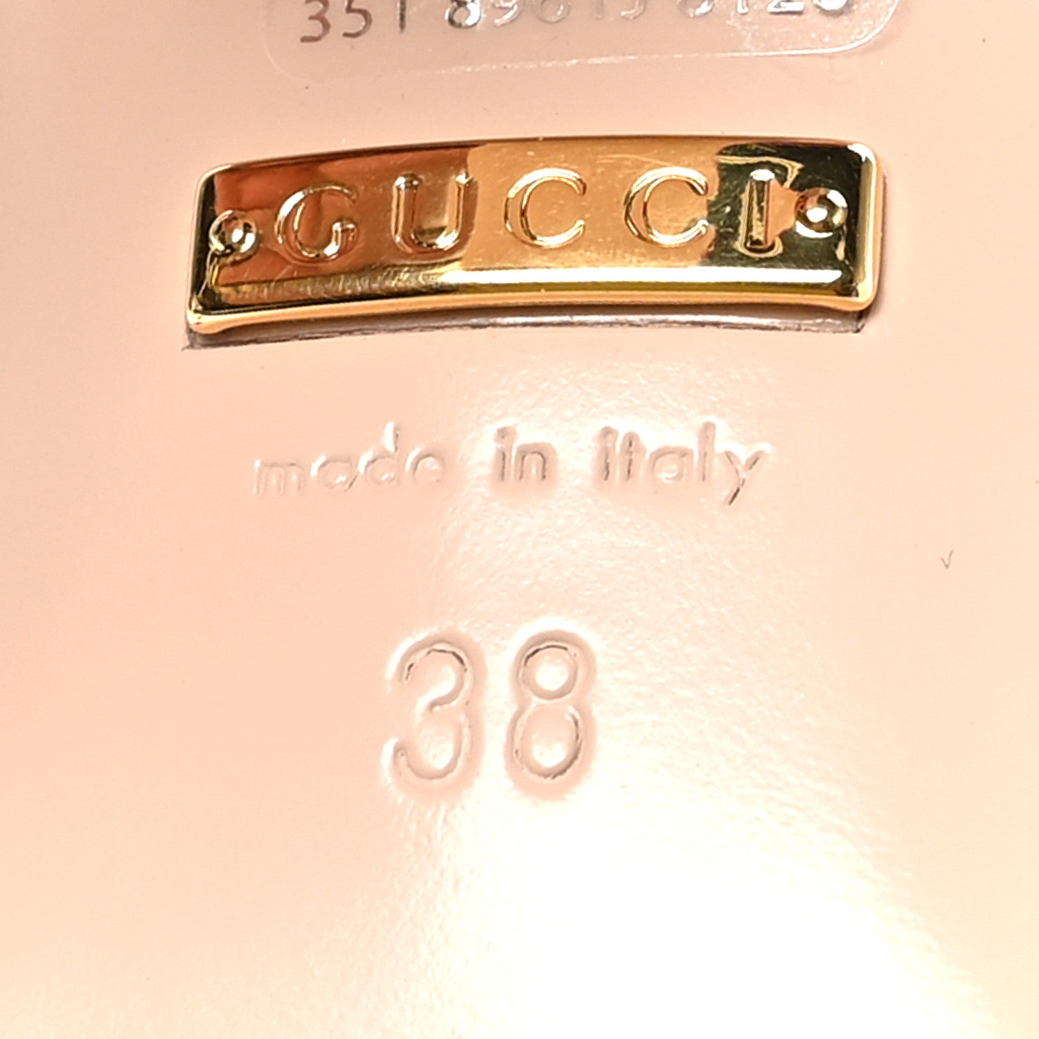 Gucci Nappa Matelasse GG Marmont 75mm Slide Sandals 38 Box Pink 6 of 8