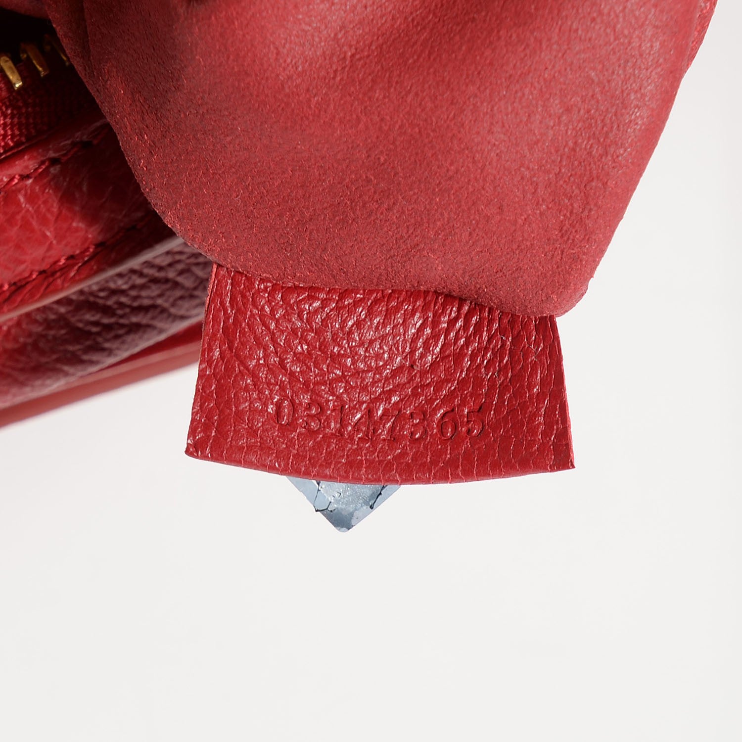 Chloe Goatskin Dilan East West Tote Red 8 of 8