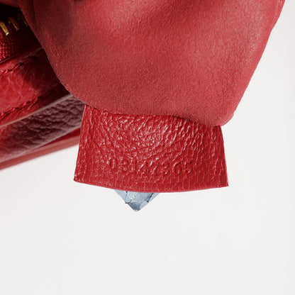 Chloe Goatskin Dilan East West Tote Red 8 of 8