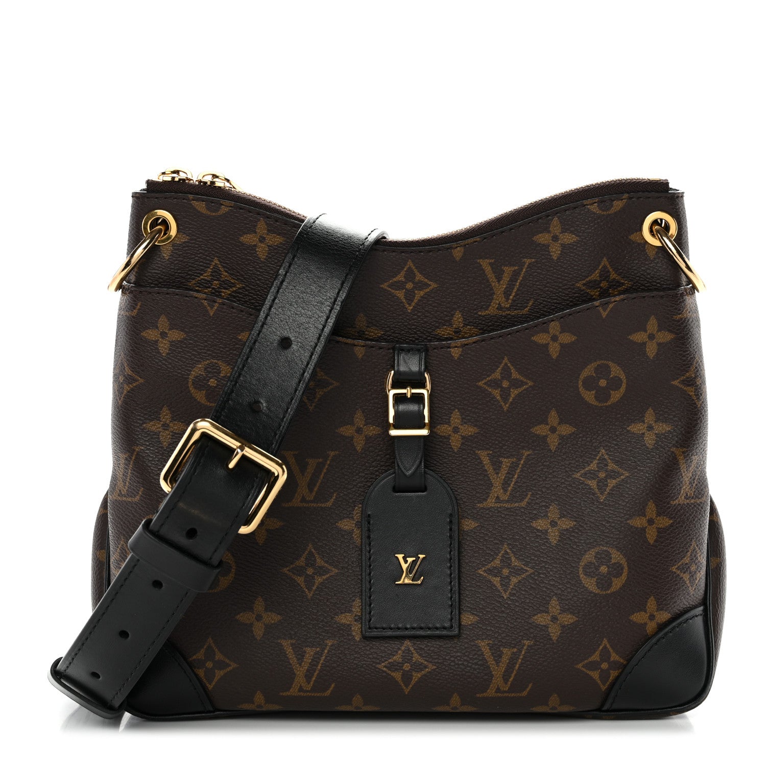 Louis Vuitton Monogram Odeon PM Black 1 of 10