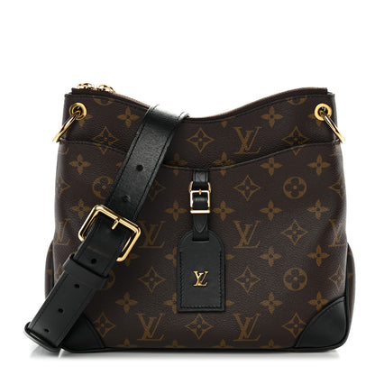 Louis Vuitton Monogram Odeon PM Black 1 of 10