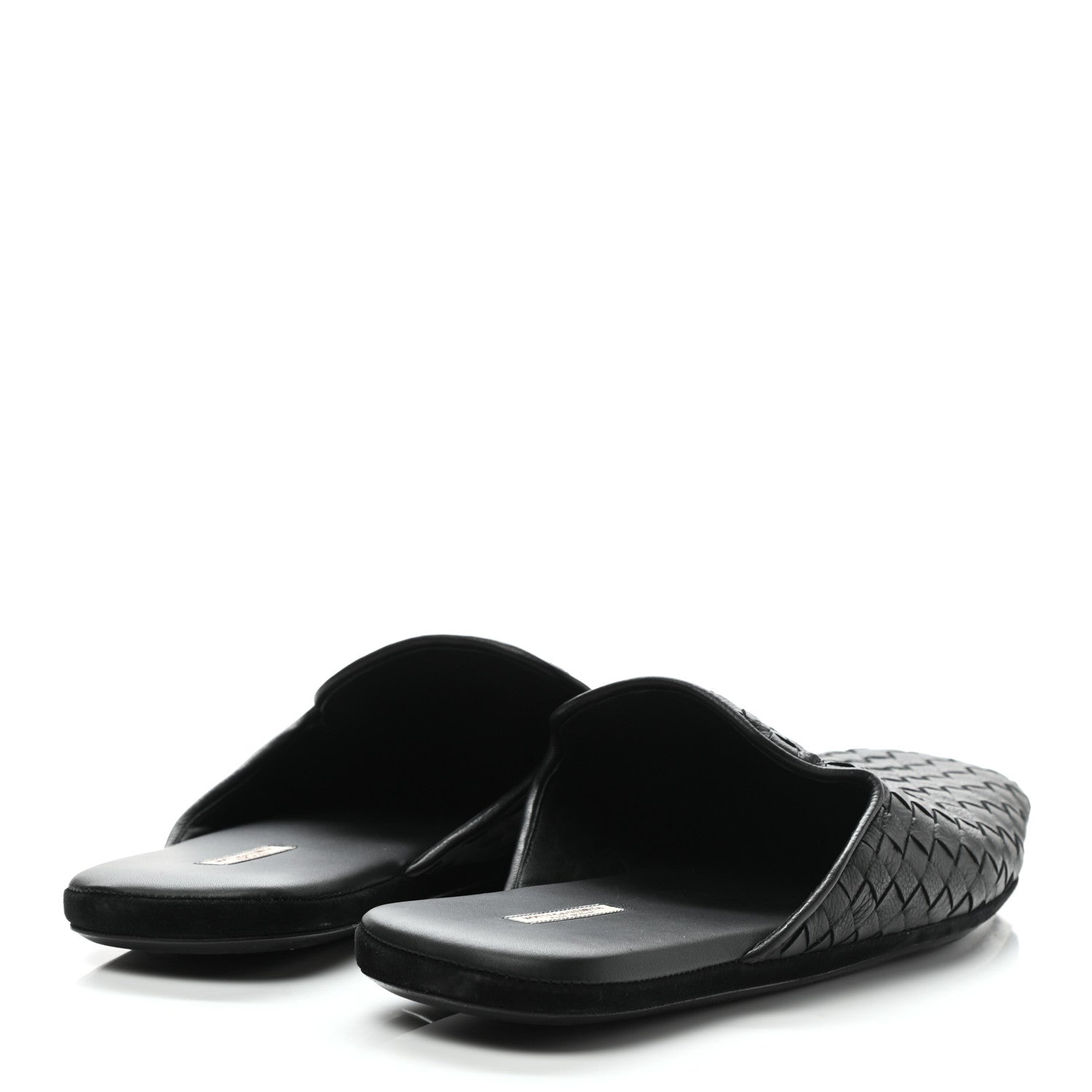 Bottega Veneta Nappa Intrecciato Womens Slipper Mules 42 Black 4 of 7