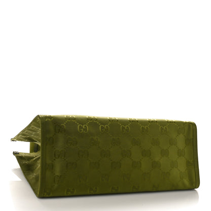 Gucci Econyl Nylon Monogram Large Off The Grid Tote Bag Juniper Green 4 of 8