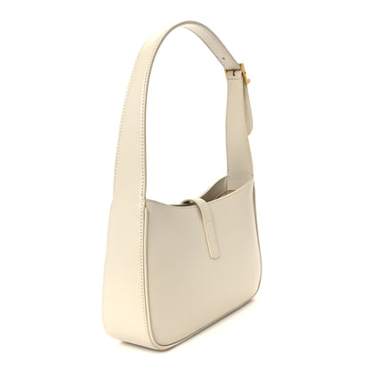 Saint Laurent Smooth Calfskin Le 5 A 7 Hobo Crema Soft 3 of 10