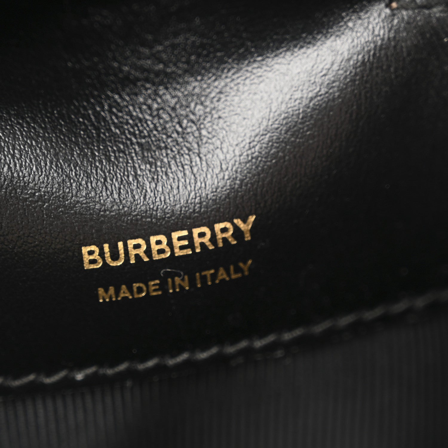 Burberry E-canvas Monogram TB Bucket Bag Bridle Brown 6 of 11