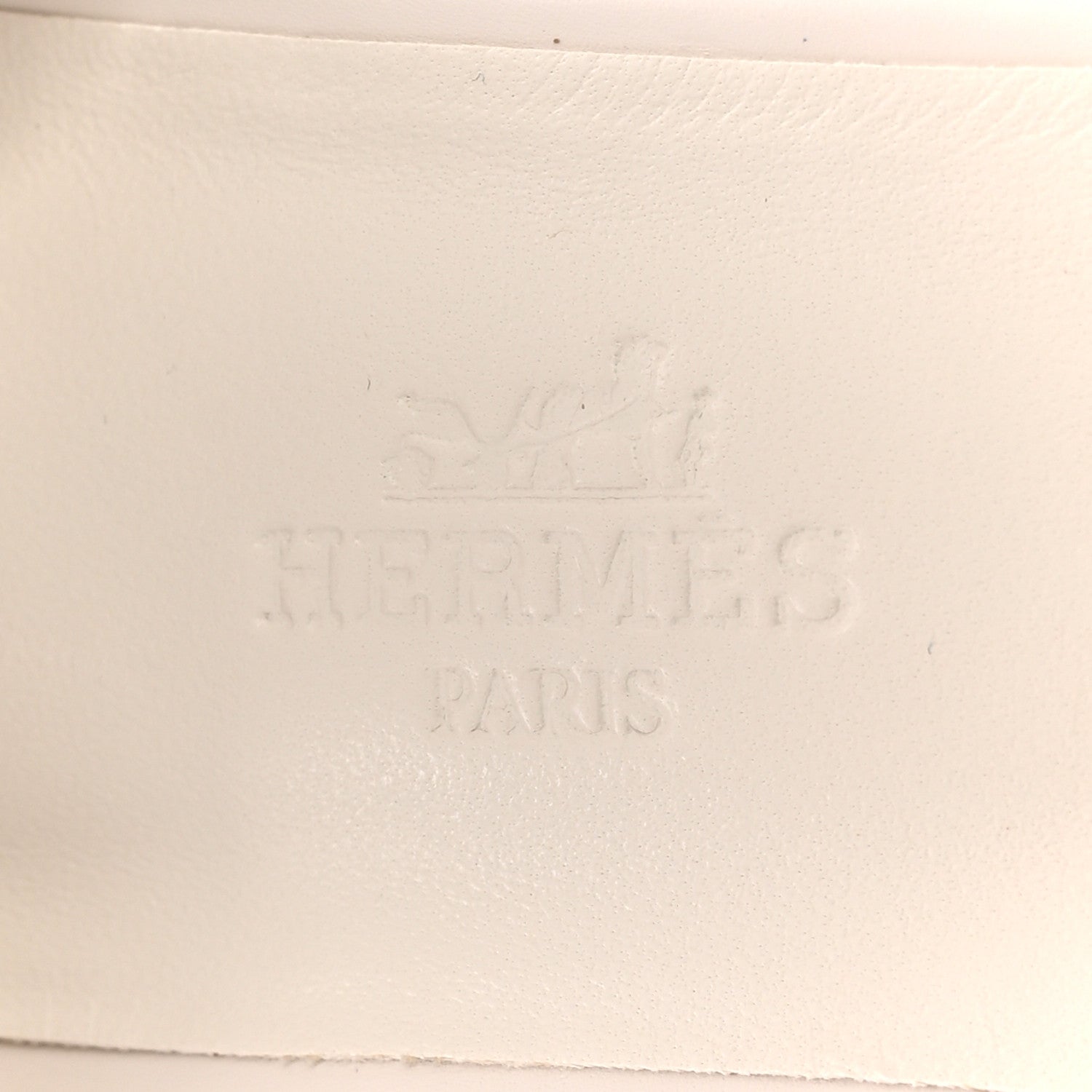 Hermes Calfskin Illusion 35 Wedge Sandals 36.5 Blanc De Paris 7 of 10