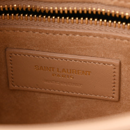 Saint Laurent Smooth Calfskin Le 5 A 7 Hobo Taupe 6 of 10