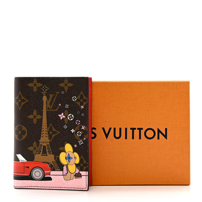 Louis Vuitton Monogram 2019 Christmas Animation Passport Cover Rouge 7 of 7
