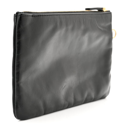 Chanel Shiny Calfskin Chanel 22 Removable Pouch Black 3 of 5