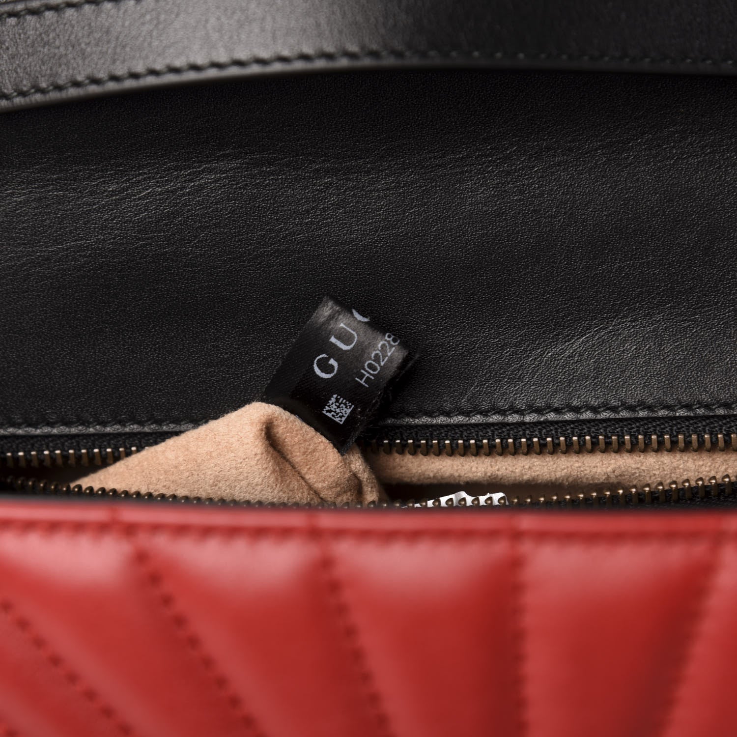 Gucci Calfskin Bamboo Trapuntata Queen Margaret Top Handle Bag Blue Agata Hibiscus Red Mystic White Sugar Pink 8 of 12